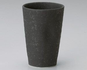 Vaso de cerveza de cerveza japonesa Irabo, color negro, de cerámica mundial 268-136