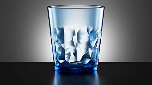 Vasos de Plástico de Colores Para Beber de 250 ml con Calidad Superior - Juego de 4 - Plástico Tritán Irrompible - Libres de BPA - 100% Fabricados en Japón (Colores Surtidos)