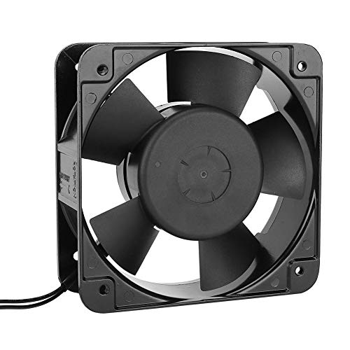 Ventilador de refrigeración, ventilador de disipador de calor de 15 cm, sistema de refrigeración para equipos industriales/horno/caja eléctrica/armario (220 V － 240 V), ventilador enfriador de disipad