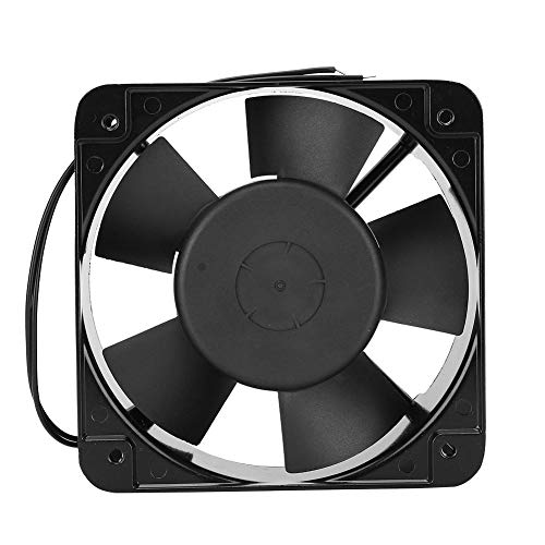 Ventilador de refrigeración, ventilador de disipador de calor de 15 cm, sistema de refrigeración para equipos industriales/horno/caja eléctrica/armario (220 V － 240 V), ventilador enfriador de disipad