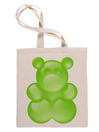 Verde Pegajoso Oso Bolsa Fe Compras Reutilizable Reusable Tote Shopping Bag