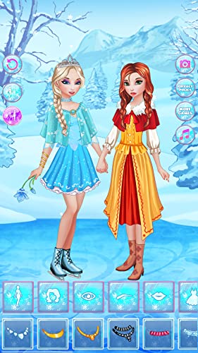 Vestir Princesa de Hielo - Juegos de Chicas