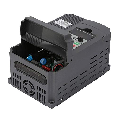 VFD, 220V Controlador universal de velocidad de variador monofásico VFD de frecuencia monofásica para motor de CA trifásico de 1.5kW