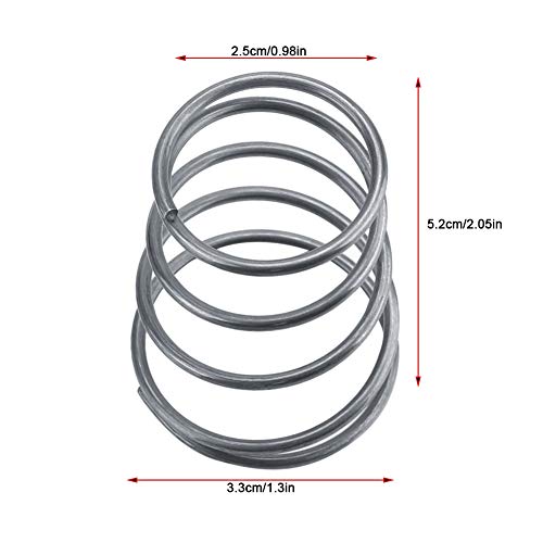 ViaGasaFamido 5 Unids Cortadora de Césped Primavera Metal Primavera Cortador de Pincel Spring Grass Trimmer Head Springs Universal Cortador de Cepillo Piezas Cortadora de césped Accesorios