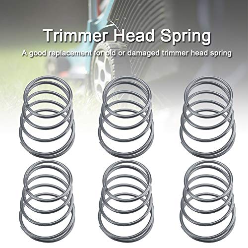 ViaGasaFamido 5 Unids Cortadora de Césped Primavera Metal Primavera Cortador de Pincel Spring Grass Trimmer Head Springs Universal Cortador de Cepillo Piezas Cortadora de césped Accesorios