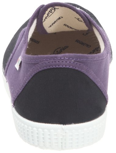 victoria Inglesa Bicolor - Zapatillas de tela unisex, Morado, 36