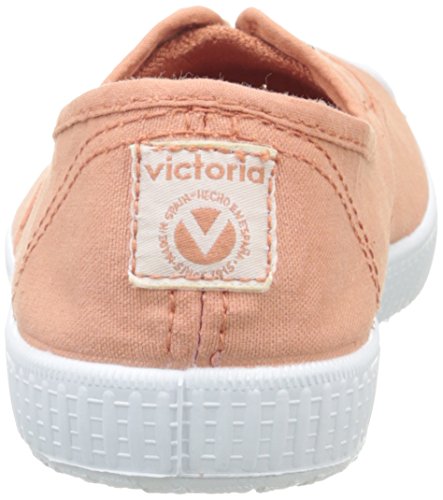 Victoria Inglesa Elastico Tintada Punt, Zapatillas Unisex Adulto, Naranja (55 Papaya), 36 EU