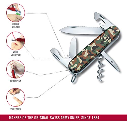 Victorinox 13603.94 Cuchillo, Camuflar, única,12 funciones