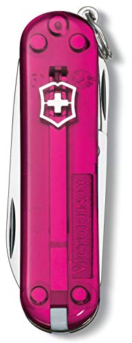 Victorinox Classic, Rosa, Acero inoxidable, 7 funciones