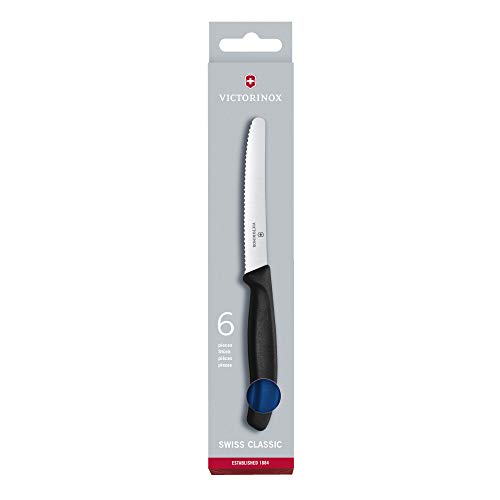 Victorinox Cuchillo, Acero Inoxidable, Azul, Medium