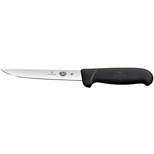 Victorinox Cuchillo, Acero Inoxidable, Negro, Mediano