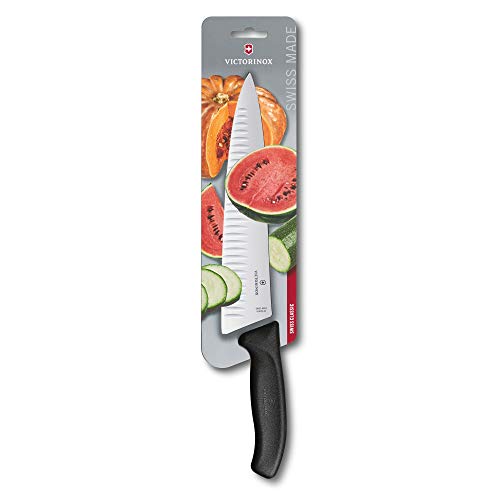 Victorinox Küchenmesser Swissclassic Tranchiermesser Cuchillo TRINCHAR ALVEOLOS, 25CM Blister 6.8023.25B, estándar