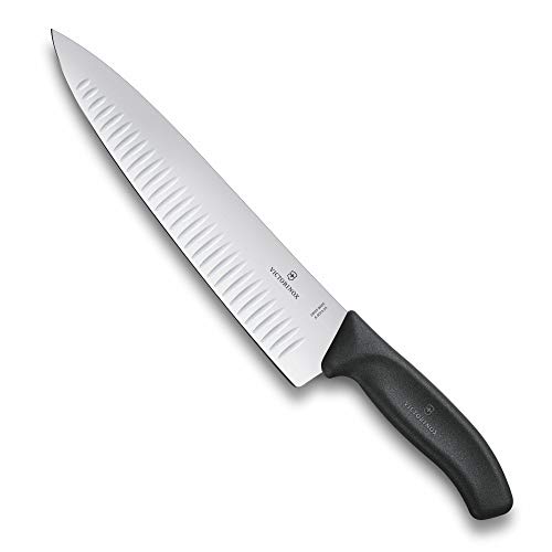 Victorinox Küchenmesser Swissclassic Tranchiermesser Cuchillo TRINCHAR ALVEOLOS, 25CM Blister 6.8023.25B, estándar