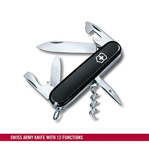 Victorinox - Navaja suiza y multiherramientas de acampada y senderismo, talla única, color negro