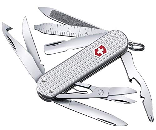 Victorinox V06381.26 Navaja Pequeña Mini Champ Alox, Gris, S