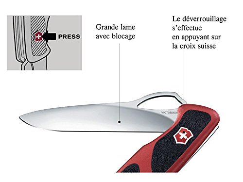 Victorinox V09563.MCB1 Navaja Grande Ranger Grip 79, R/N Blister, Rojo, L