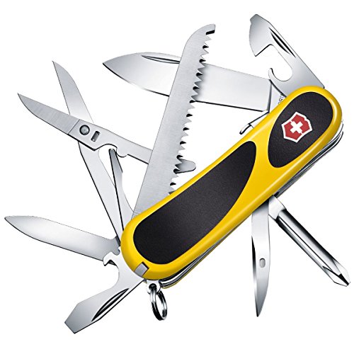 Victorinox V24913.SC8 Navaja Medio Evolution 18, Amarillo, M