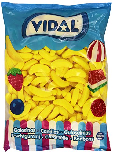 Vidal Bananas Azúcar Golosina - 1500 gr