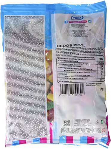 Vidal Dedos Pica Golosina - 1000 gr - [pack de 2]