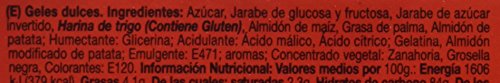 Vidal Golosinas Mega Ritmo. Regaliz relleno con intenso sabor a Fresa-Nata. Color blanco y su interior rojo. Bandeja 70 unidades.