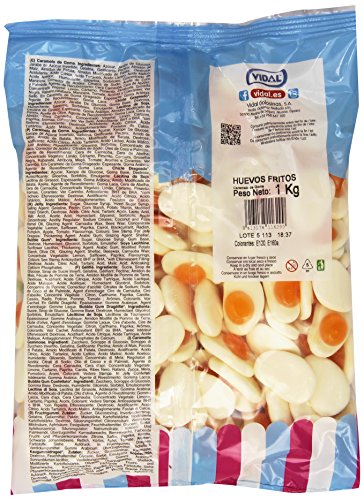 Vidal - Huevos Fritos - Caramelo de goma - 1 kg