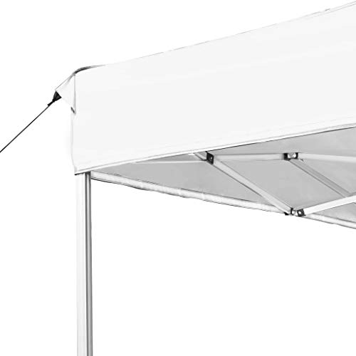 vidaXL Carpa Plegable Profesional Aluminio Cenador Pagoda Pérgola Fiestas Jardín Celebraciones Salones Estructuras Recintos Parasoles 4,5x3 m Blanco