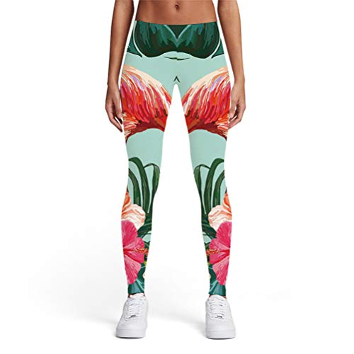 VIDEFS.LEG Cereza Mujeres Fruta Spandex Dibujos Animados Deporte Blanco Damas abstractas Leggings Pantalones Fitness Culturismo M