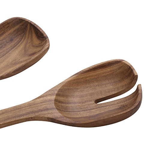 Villeroy & Boch Artesano Original Set de 2 Cubiertos para Ensalada, Madera, Multicolor