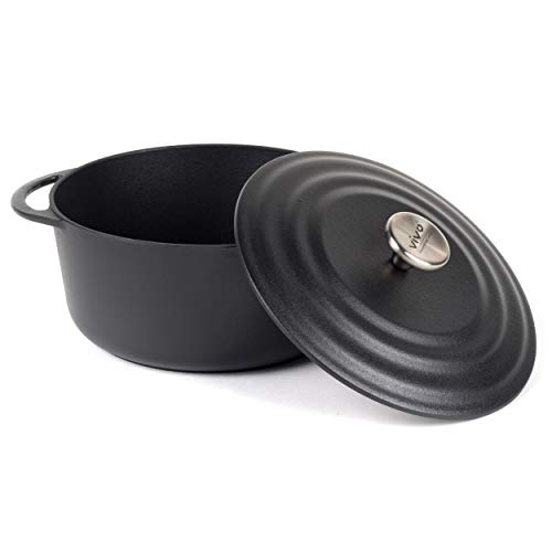 Villeroy & Boch Olla para guisos CW0463 de Vivo by Group, 4,2 litros, 24 cm, Negra, Metal, 4.2 L