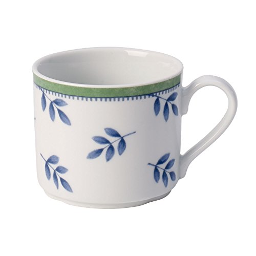 Villeroy & Boch Switch 3 Taza de café, 200 ml, Altura: 6,5 cm, Porcelana, Blanco/Azul/Verde