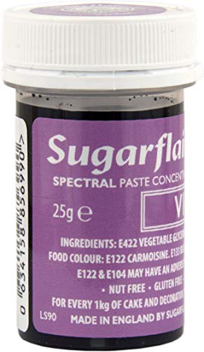 Violet - Sugarflair Colouring Paste - 25g