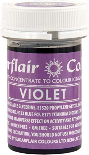 Violet - Sugarflair Colouring Paste - 25g