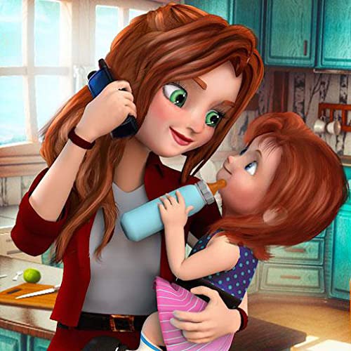 Virtual Mother Family Game Working Mom Simulator 3D: Mommy Daycare Juegos de aventuras para niñas gratis 2018