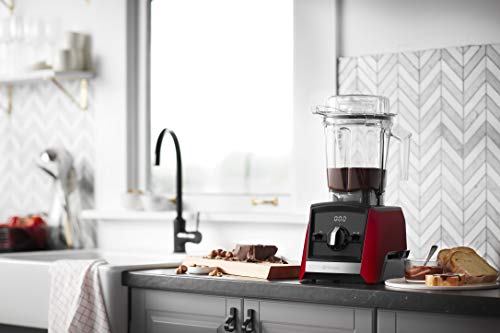 Vitamix Ascent 2300i Batidora Vaso 1400 W, 2 litros, Libre bpa, plástico, Rojo