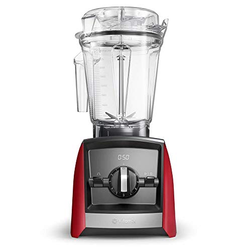 Vitamix Ascent 2300i Batidora Vaso 1400 W, 2 litros, Libre bpa, plástico, Rojo