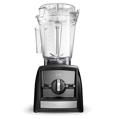 Vitamix Ascent 2500i Batidora vaso, 1400 W, 2 litros, Libre BPA, Negro