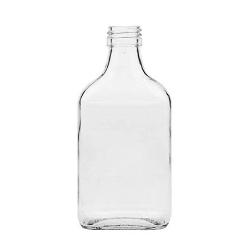 Viva-artículos de Uso doméstico - 30 Botellas de Cristal 200 ml con tapón de Rosca para llenar Incluye Embudo diámetro 7 cm