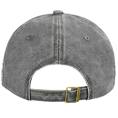 Voqeen Gorra de béisbol Vintage gastada Moda 1969 Gorra de béisbol de Visera para Hombre