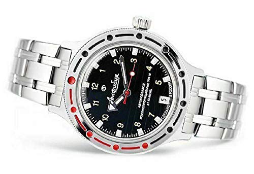 Vostok Amphibia Ejercito ruso 200m WR Mecanico AUTO Reloj de cuerda automatico 420270