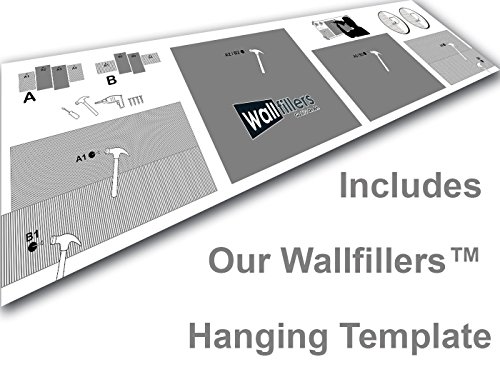 Wallfillers Cuadros en Lienzo Grande Blanco y Negro Imágenes XL 130cm Ancho | 4003