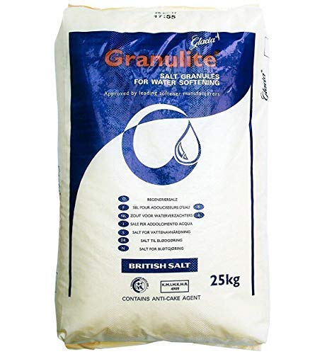 We Can Source It Ltd - Granulite Sal 25kg o 50kg Descalcificador Lavavajillas Calidad Alimentaria Gránulos - 25 Kg