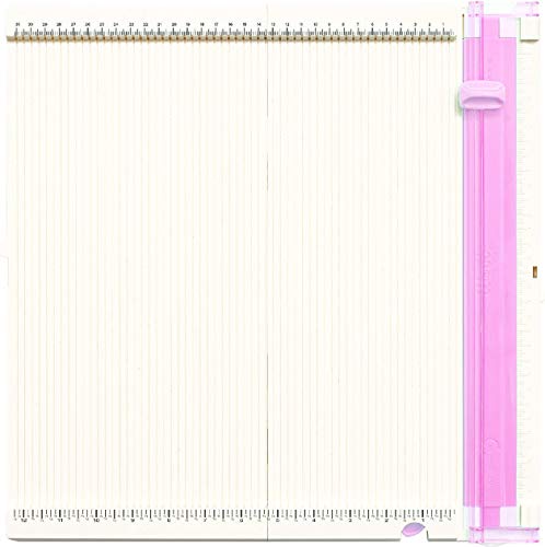 We R Memory Keepers American Crafts 12" x 12" Metric Trim and Score Board-DIY Crafting Kit, 12 x 12