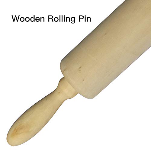 Weehey Rodillo de Madera para Galletas Galleta Antiadherente Hornear Herramientas de repostería Cocina Proveedor Cocina Herramienta