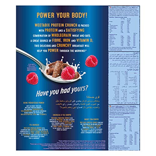 Weetabix Protein Crunch Chocolate - cereales de desayuno, 1x450g