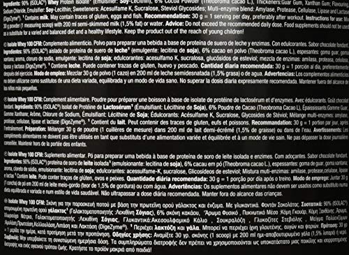Weider Isolate Whey 100CFM 2000 gr Chocolate. 100% aislado de proteina de suero. Cero azúcar, cero aspartamo, con stevia, con dygezime, con BCAA, apto para veganos. Isolac. Para dietas keto.