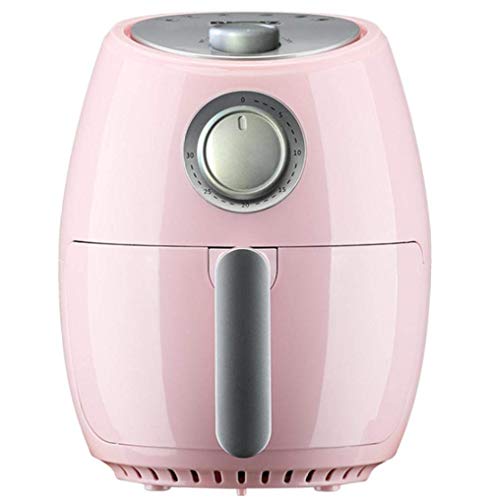 WEIZI Freidora de Aire de 3 2 l con Pantalla Digital Temporizador y Control de Temperatura Totalmente Ajustable para una Cocina Saludable sin Aceite y Baja en Grasas: maquinaria Rosa