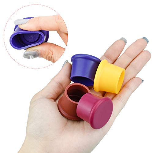 WEKON 10pcs Tapones de Vino, Tapón para Botella, Tapones de Cerveza, Corcho de Vino, Tapones de Silicona de Vino Diámetro Estándar 2.9CM Colores Surtidos para Vino Champán Cerveza Bebida