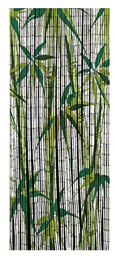 Wenko 819111500 - Cortina de bambú, Puesta del Sol, bambús, Multicolor, 200 x 90 x 0,2 cm, bambú, Multicolor, 200 x 90 x 0.2 cm