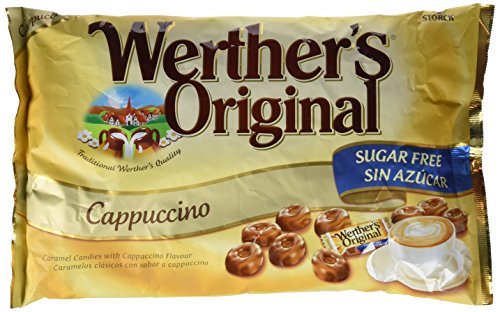 Werther's Original Caramelos de Crema de Café Sin Azúcar - 2 Paquetes de 1000 gr - Total: 2000 gr