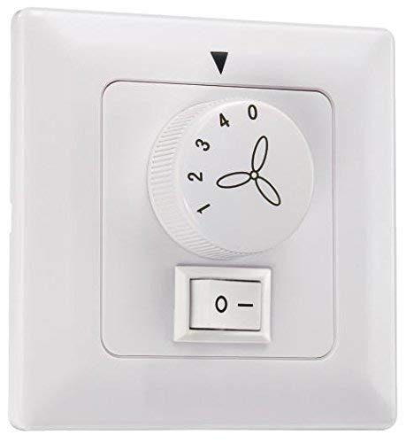 Westinghouse Lighting Control de Pared para Ventilador y Luz, Blanco